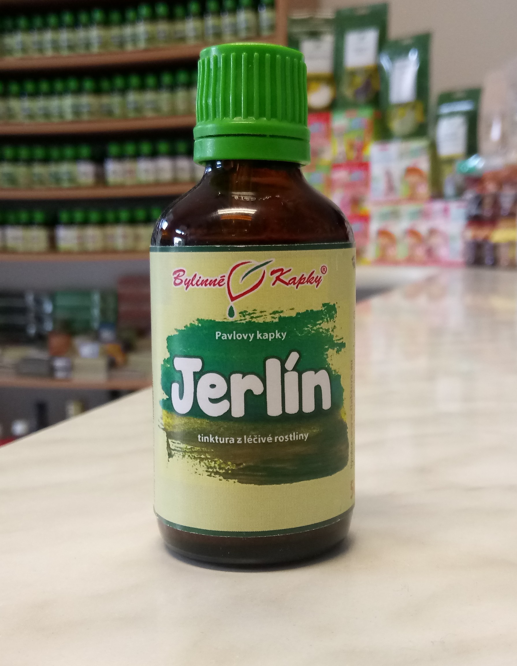 JERLÍN ŽLUTAVÝ kapky (tinktura) 50ml | Bylinné kapky 