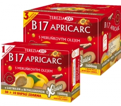 B17 Apricarc s meruňovým olejem 50 kapslí | Terezia Company