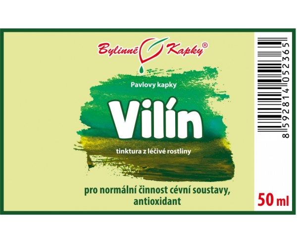 VILÍN kapky (tinktura) 50ml | Bylinné kapky