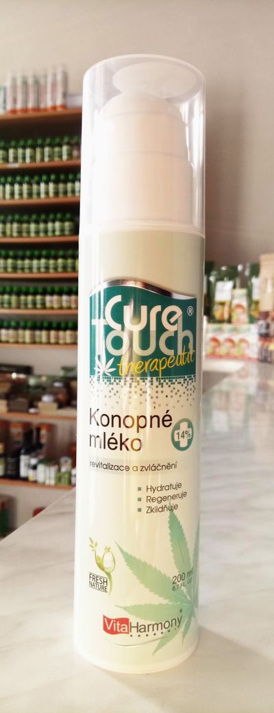 REGENERAČNÍ KONOPNÉ MLÉKO na tělo i obličej 200ml | Vitaharmony