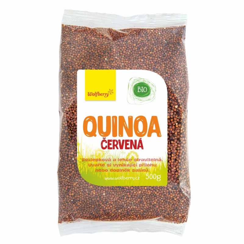 QUINOA ČERVENÁ BIO 500g | Wolfberry 