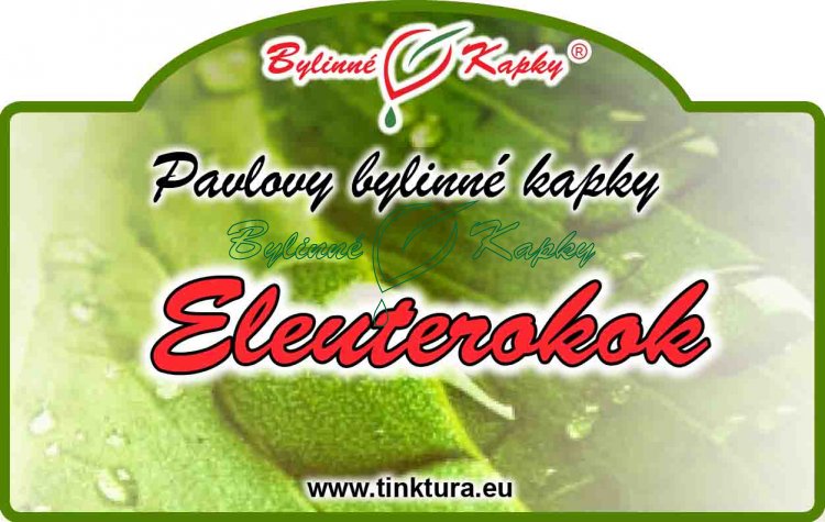 ELEUTEROKOK OSTNITÝ kapky (tinktura) 50ml | Bylinné kapky