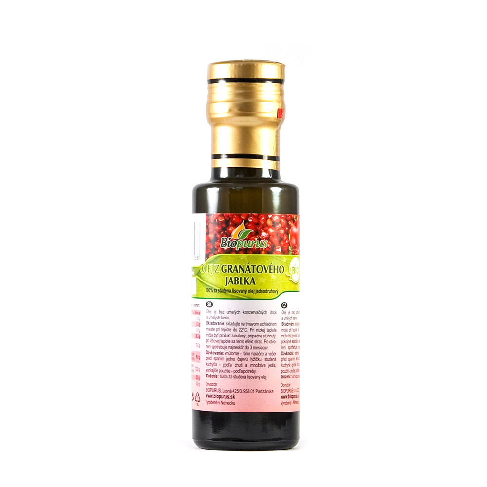 Olej z granátového jablka BIO 100ml | Biopurus