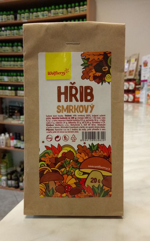 HŘIB SMRKOVÝ 20g | Wolfberry