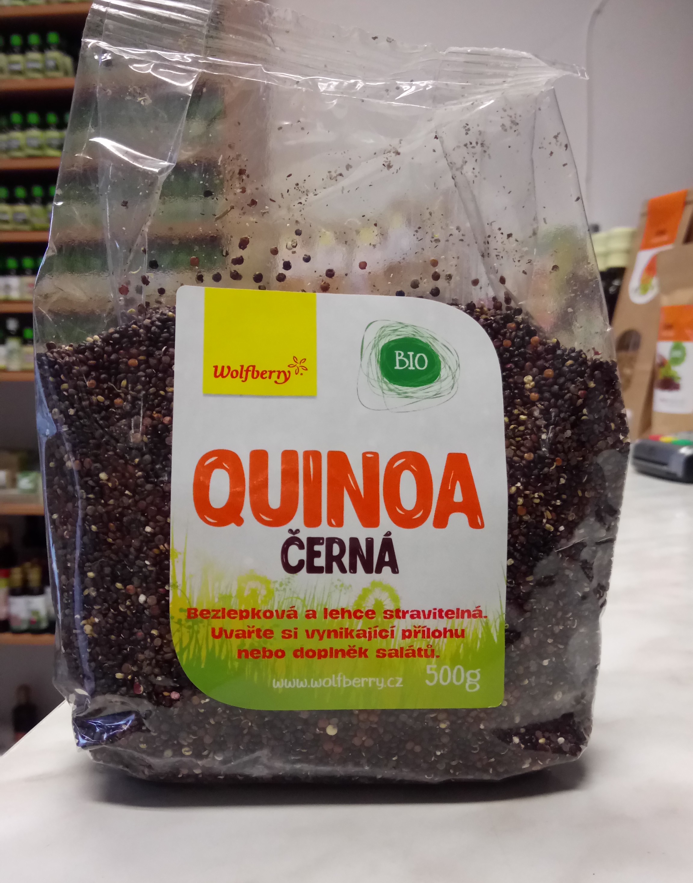 QUINOA ČERNÁ BIO  500g | Wolfberry