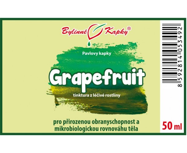 GRAPEFRUIT kapky (tinktura) 50ml | Bylinné kapky 