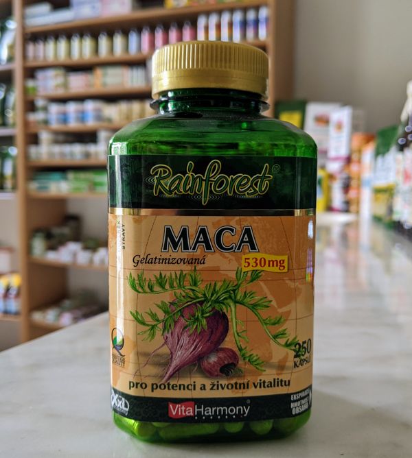 MAKA (MACA) 530 mg - 250 KAPSLÍ | Vitaharmony