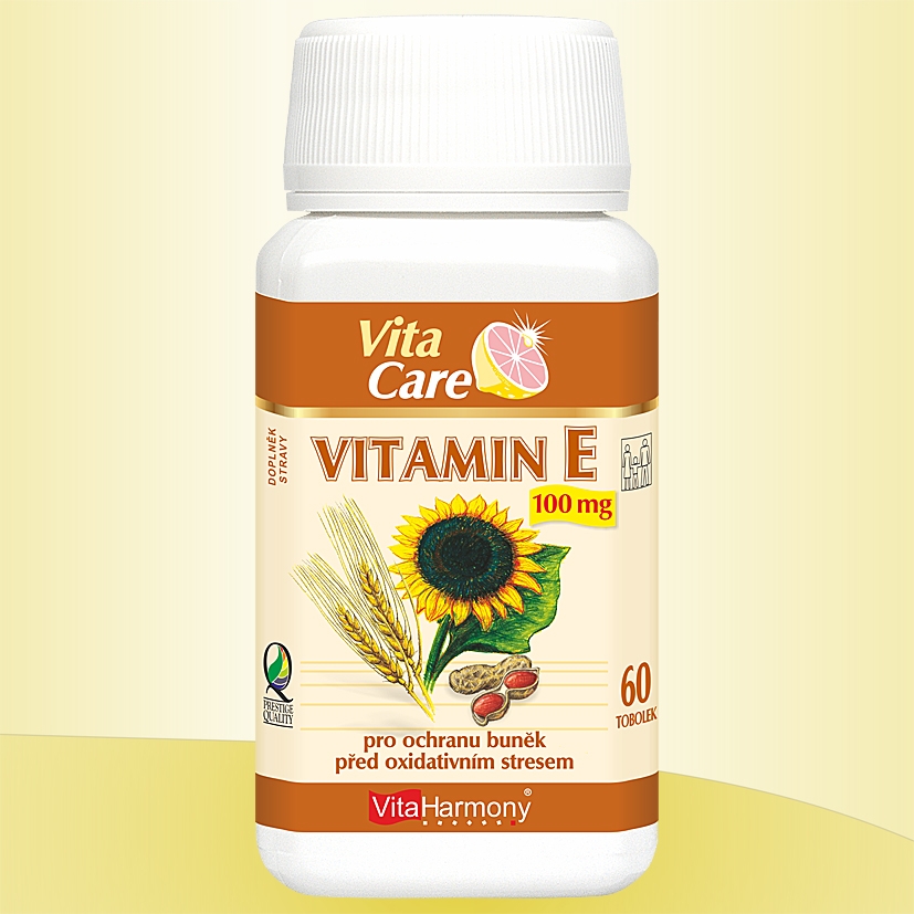VITAMIN E 100 mg - 60 TOB. | Vitaharmony