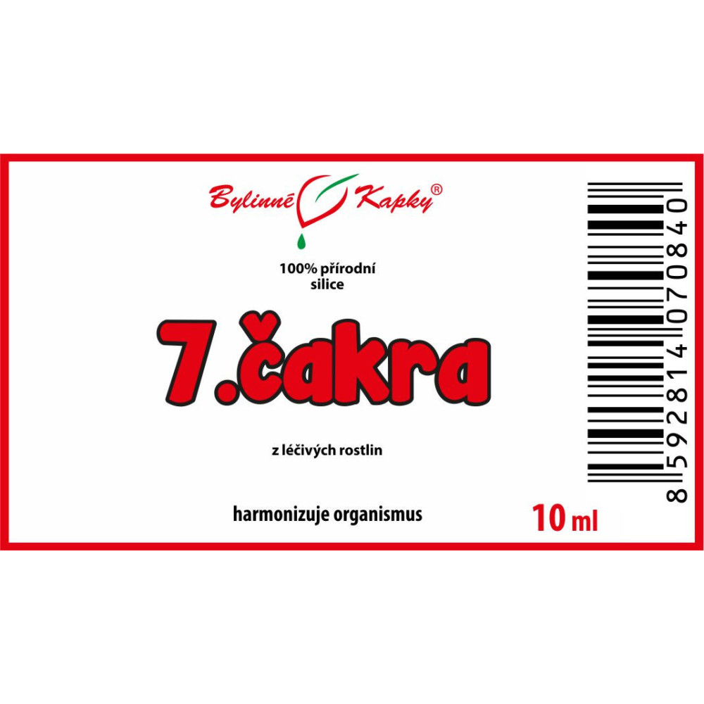 7.čakra - 100 % přírodní silice - směs olejů 10 ml | Bylinné kapky