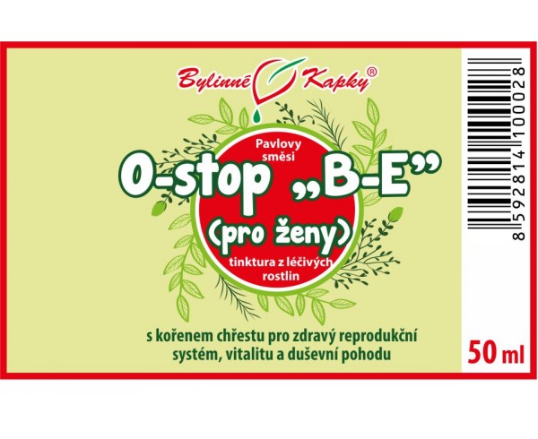 Onko B-E - ženské orgány kapky (tinktura) 50 ml | Bylinné kapky 