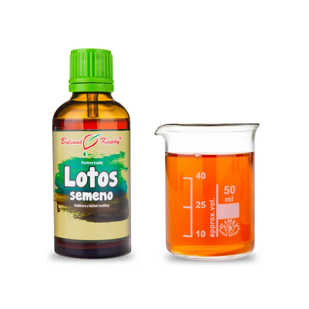 LOTOS semeno kapky (tinktura) 50ml | Bylinné kapky