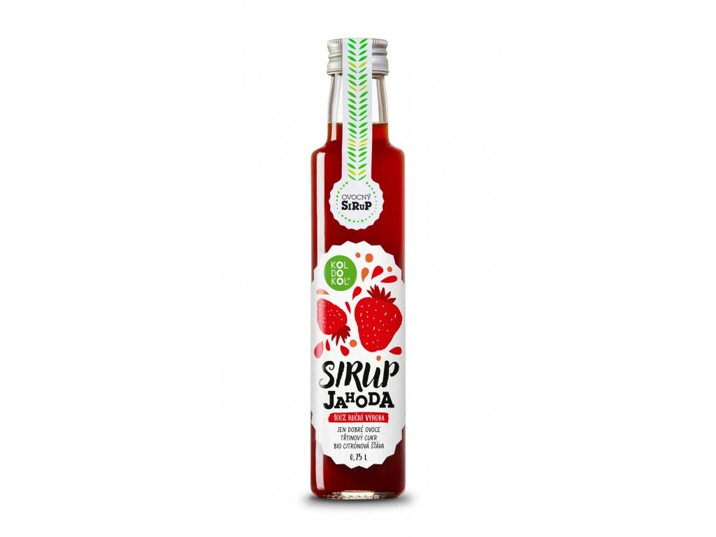 JAHODA SIRUP 250ml | KOLDOKOL