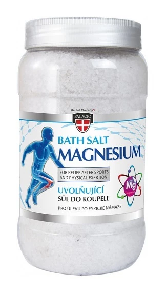 MAGNESIUM koupelová sůl, 1200g | PALACIO