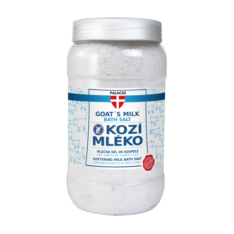 KOZÍ MLÉKO koupelová sůl 1200g | PALACIO