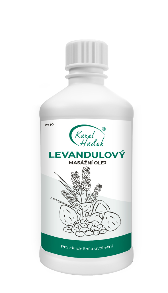 LEVANDULOVÝ masážní olej 500 ml | AromaKH
