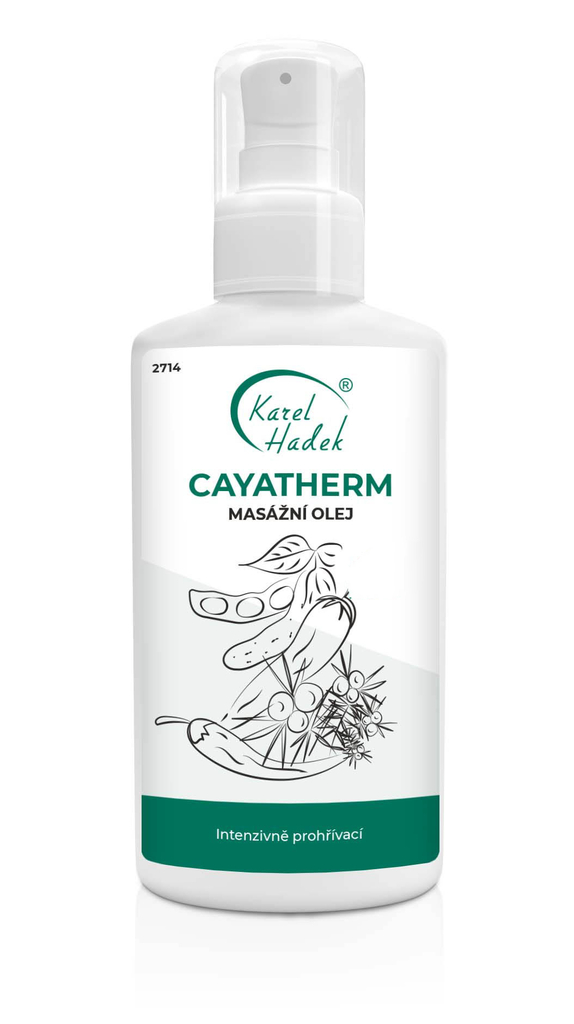 CAYATHERM masážní olej 100 ml | AromaKH