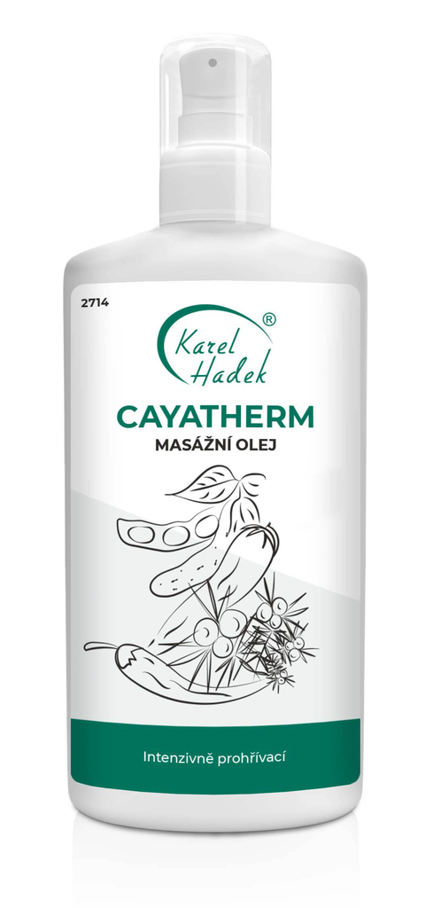 CAYATHERM masážní olej 200 ml | AromaKH
