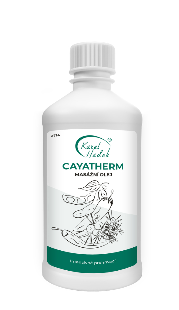 CAYATHERM masážní olej 500 ml | AromaKH