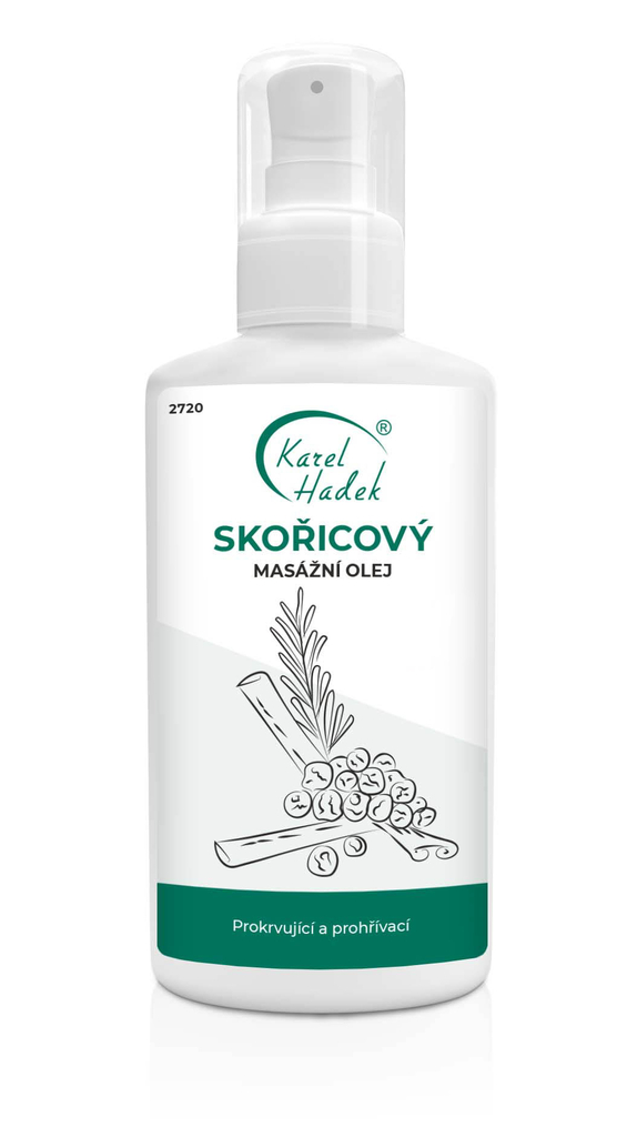 SKOŘICOVÝ masážní olej 100 ml | AromaKH