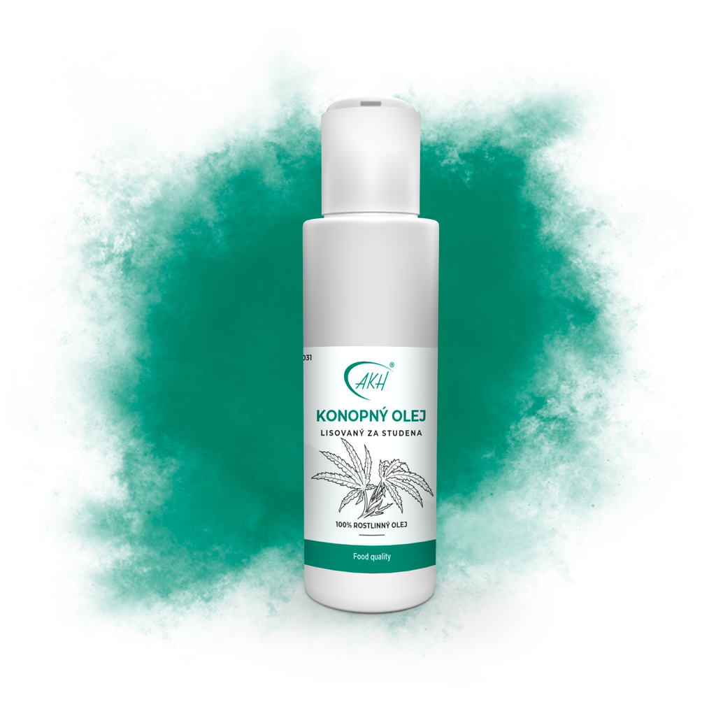 KONOPNÝ OLEJ lisovaný za studena 100 ml | AromaKH