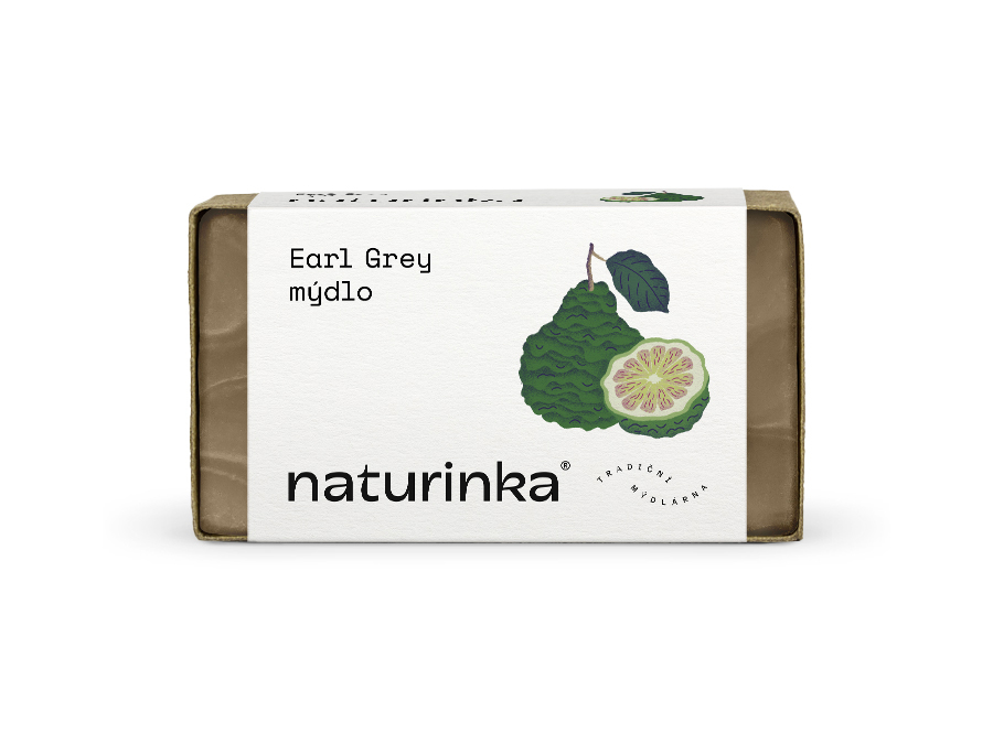 EARL GREY mýdlo černého čaje 110g | Naturinka