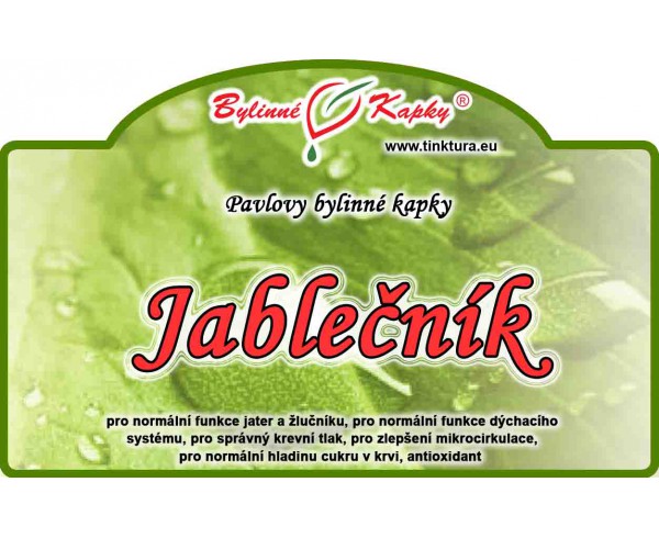 JABLEČNÍK kapky (tinktura) 50ml | Bylinné kapky