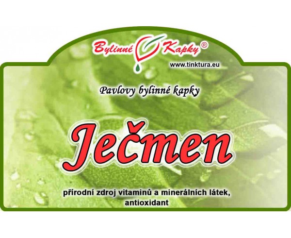 ZELENÝ JEČMEN kapky (tinktura) 50ml | Bylinné kapky 