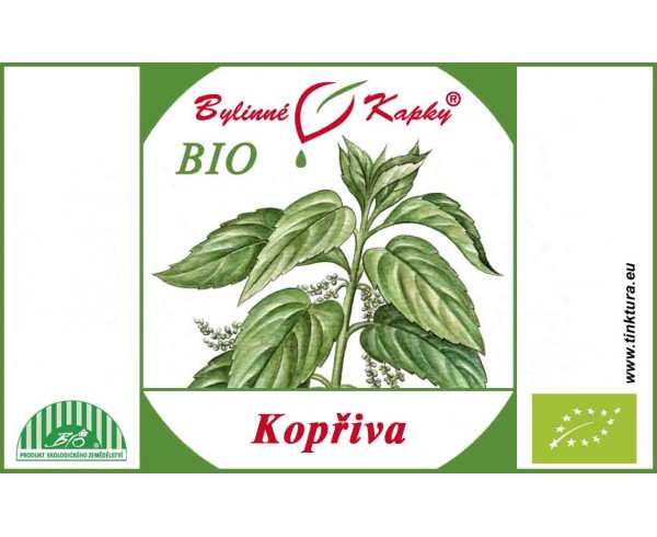 KOPŘIVA LIST BIO kapky (tinktura) 50ml | Bylinné kapky