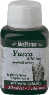 YUCCA 500 mg - 67 TBL. | MEDPHARMA