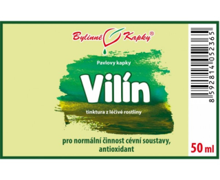 VILÍN kapky (tinktura) 50ml | Bylinné kapky