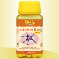 Vitamin B12 500mg 120tab | Vitaharmony