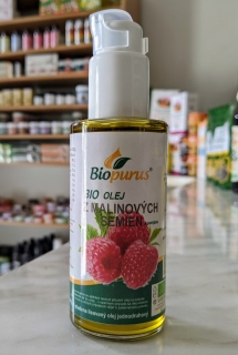 Olej z malinových semen BIO 100 ml | Biopurus