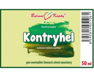 KONTRYHEL kapky (tinktura) 50 ml | Bylinné kapky 