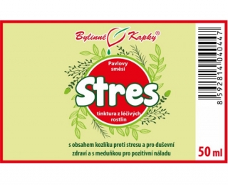 STRES kapky (tinktura) 50 ml | Bylinné kapky