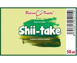 SHII TAKE kapky (tinktura) 50 ml | Bylinné kapky