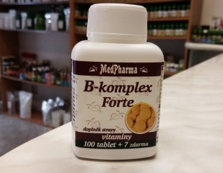 B-KOMPLEX FORTE 107 tab | Medpharma