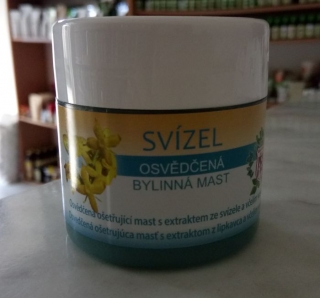 SVÍZEL - bylinná mast 150ml | KRÁLOVSTVÍ BYLIN 