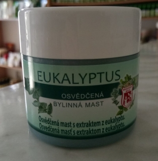 EUKALYPTUS - bylinná mast 150ml | KRÁLOVSTVÍ BYLIN 
