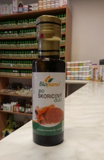 SKOŘICOVÝ OLEJ BIO 100ml | Biopurus