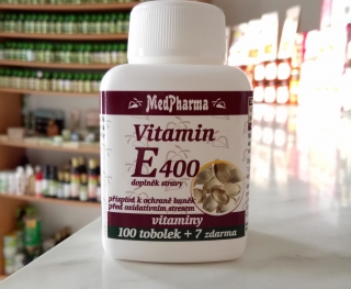 VITAMIN E 400 107 tob | Medpharma