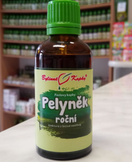 PELYNĚK ROČNÍ kapky (tinktura) 50ml | Bylinné kapky 