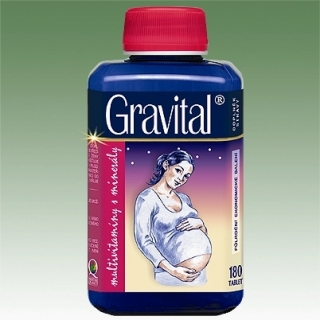 Vitaharmony Gravital® - XXL 180 tbl., multivitaminy pro těhotné a kojící ženy