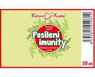 POSÍLENÍ IMUNITY  (Netopýr 2) - bylinné kapky (tinktura) 50 ml