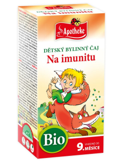 Apotheke Bylinář Dětský čaj na imunitu 20x1,5g               36M+