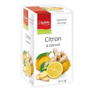 Apotheke Citron a zázvor 20x2g