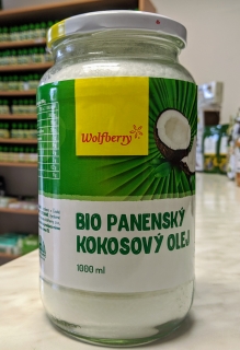 KOKOSOVÝ OLEJ BIO 1000ml | Wolfberry