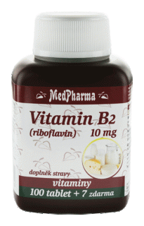VITAMIN B2 (RIBOFLAVIN) 107 tablet | MEDPHARMA