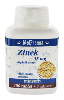 ZINEK 25 MG - 107 TBL. | MEDPHARMA