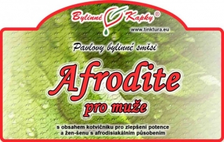 AFRODITE PRO MUŽE kapky (tinktura) 50 ml | Bylinné kapky 