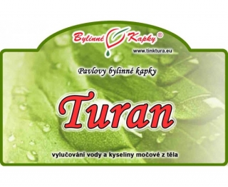 TURAN kapky (tinktura) 50ml | Bylinné kapky